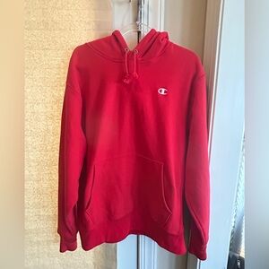 Champion Men's Classic Red Hoodie